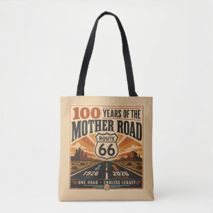 Route 66 Wüsten-Highway Americana-Tasche Kunst Tasche