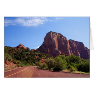 Route de canyons de Kolob/meilleurs voeux (modèle)
