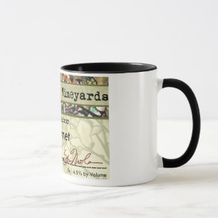 Route de région sous le vent - tasse de vignoble