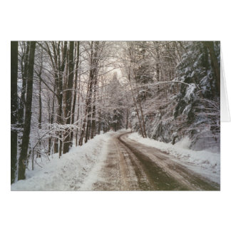 Route de terre d'hiver
