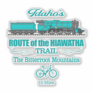 Route der Hiawatha (RT2) Aufkleber