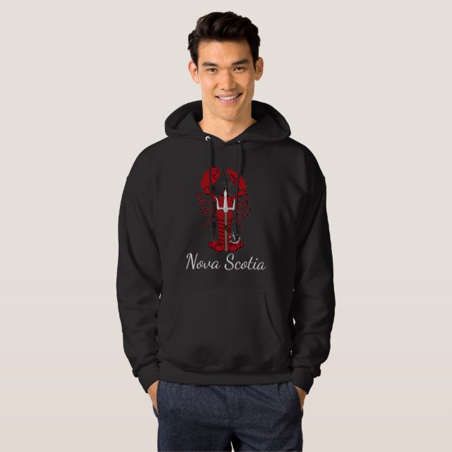 Route du phare sweat - shirt à capuche de la Nouve (Devant entier)