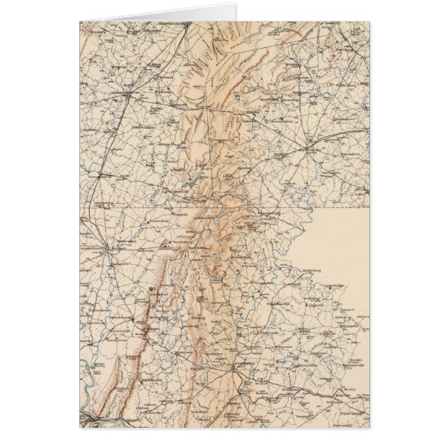 Route, Gettysburg-Kampagne (Vorne)