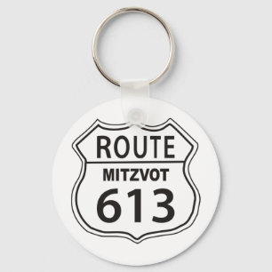 Route Mitzvot 613 Schlüsselanhänger