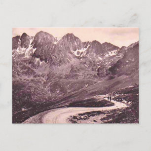 Route nach ANDORRA  Cirque de Font-Negre  1910 Postkarte