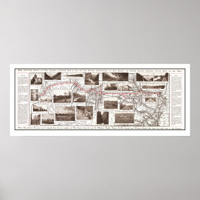 Route pittoresque limitée - Affiche (Devant)