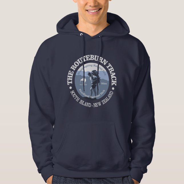 Routeburn Track Hoodie (Vorderseite)