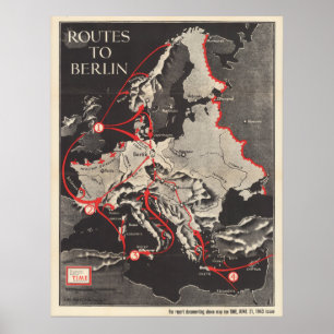 Routes to Berlin Poster