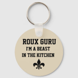 Roux Guru Rougarou Funny Louisiana Schlüsselanhäng Schlüsselanhänger