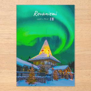 Rovaniemi, Finnland Acryleinladungen