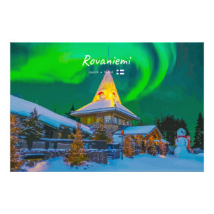 Rovaniemi, Finnland - Magische Aurora Fotodruck