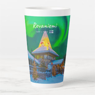 Rovaniemi, Finnland - Magische Aurora groß Milchtasse
