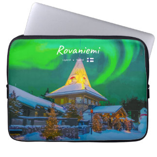 Rovaniemi, Finnland - Magische Aurora Laptopschutzhülle