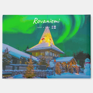 Rovaniemi, Finnland - Magische Aurora  Magnet