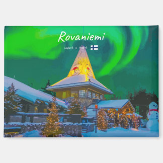Rovaniemi, Finnland - Magische Aurora Magnet