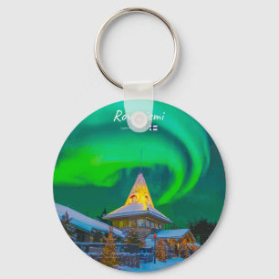 Rovaniemi, Finnland - Magische Aurora Schlüsselanhänger