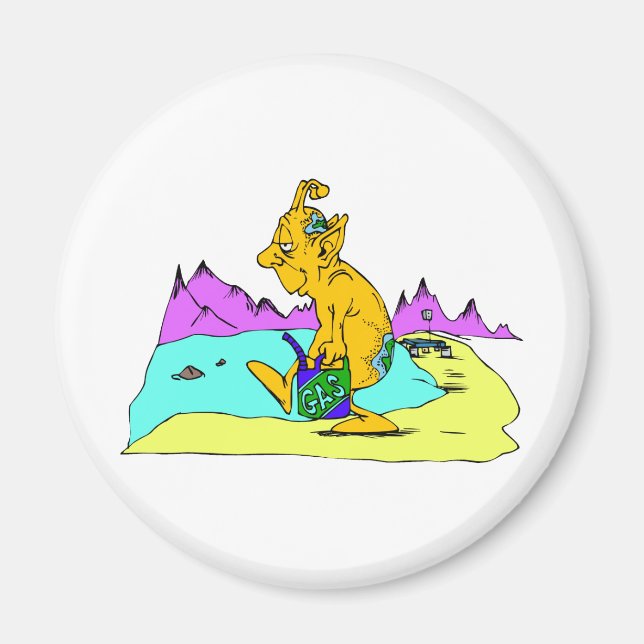 Rover aus Gas Magnet (Vorne)