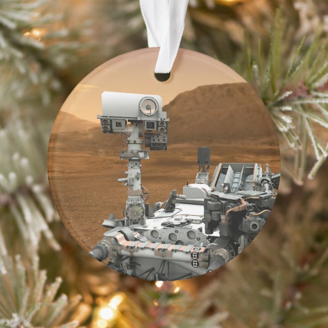 Rover Curiosity Du Laboratoire Scientifique Mars.  (Arbre)