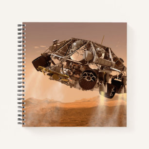Rover & Descent-Bühne für das Wissenschaftslabor f Notizbuch