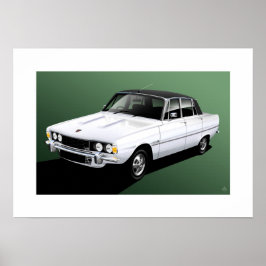 Rover P6 3500 V8 Poster