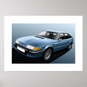 Rover SD1 Vitesse Poster