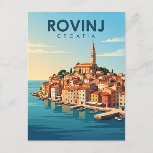Rovinj Altstadt Kroatien Postkarte