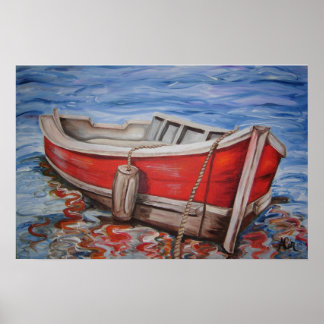 Row Boat Poster