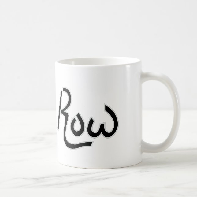 Row Mug Königs (weiß) Kaffeetasse (Rechts)