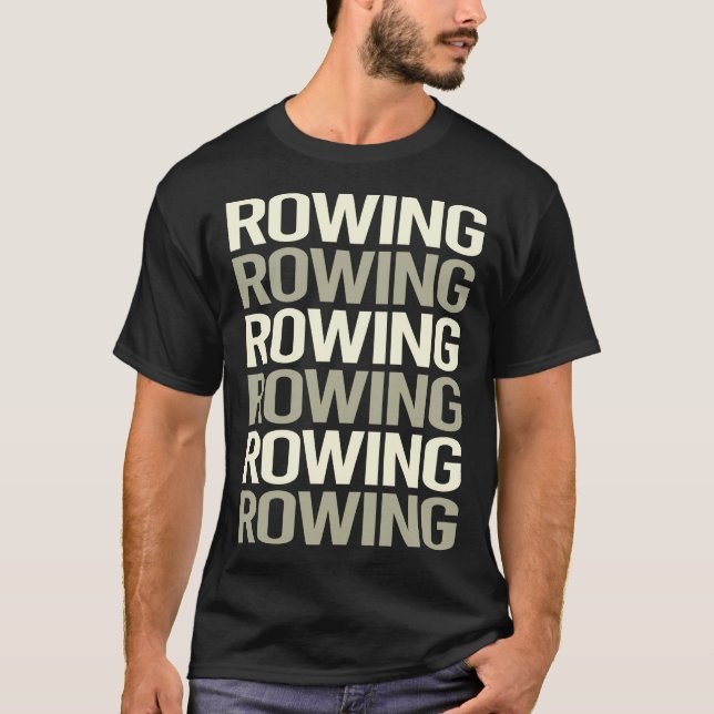 Row Rower T-Shirt (Vorderseite)