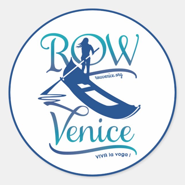 Row Venice Stickers (Devant)
