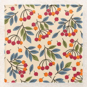 Rowan Branches: Textile Vintag Charm Glasuntersetzer