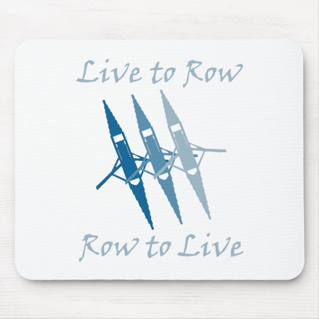 RowChick Live zur Reihe Mousepad (Vorne)