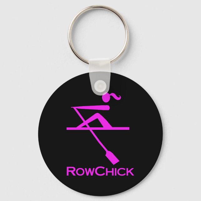 RowChick-Logo Schlüsselanhänger (Vorderseite)