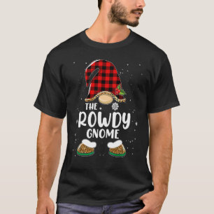Rowdy Gnom Buffalo Karo Gitter Passende Familie We T-Shirt