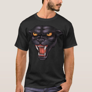 Rowdy Panther Head T-Shirt