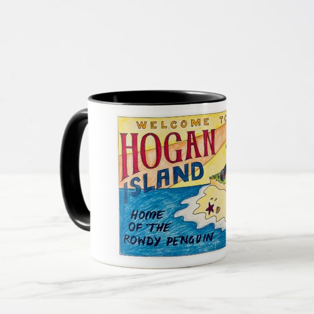 Rowdy Penguin Mug (Devant gauche)