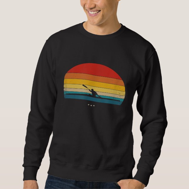 Rower Retro Style 2 Sweatshirt (Vorderseite)