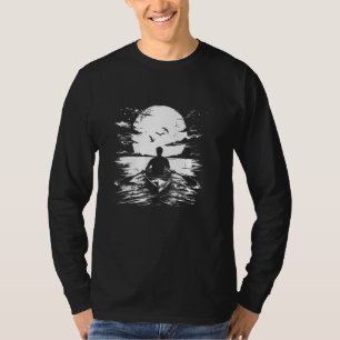 Rower Zeichnend Rudertrainer T-Shirt