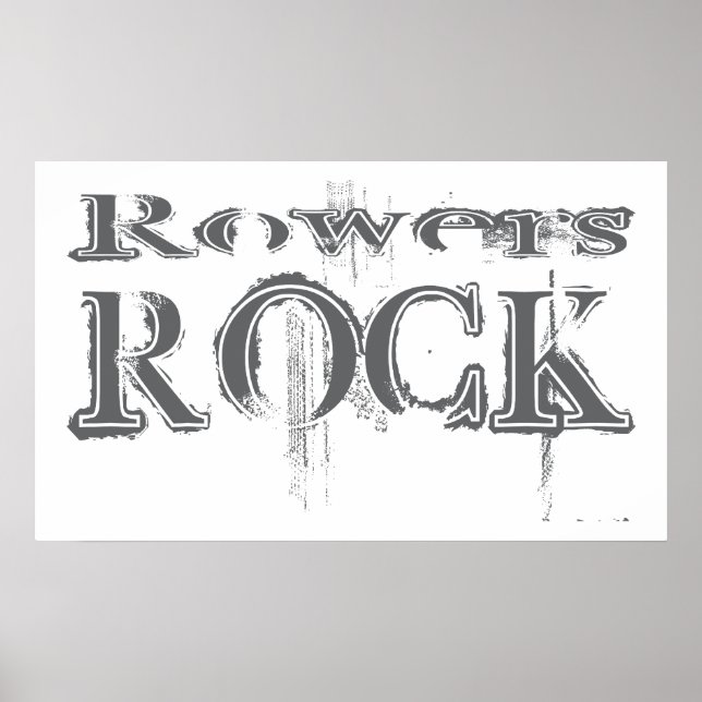 Rowers Rock Poster (Vorne)