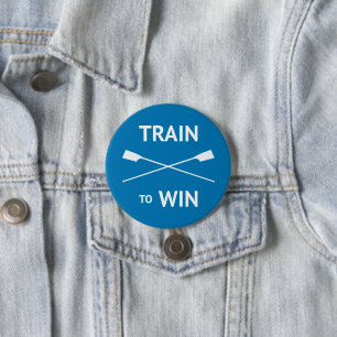 Rowers-Zug gewinnt motivierend Crew Button