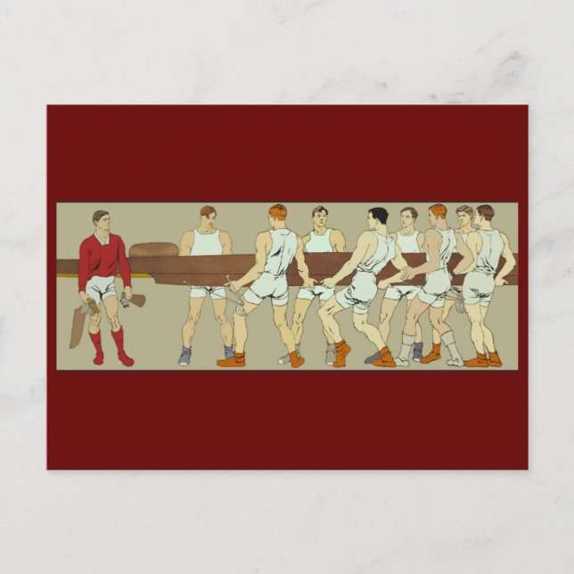 Rowing Crew by Penfield Postkarte (Vorderseite)