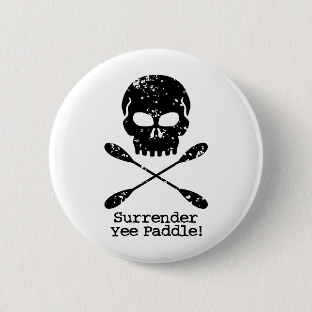 Rowing Pirate Button (Vorderseite)