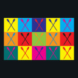 Rowing Pop Art Poster<br><div class="desc">Rowing Pop Art. Wenn Rowing Ihr Hobby,  Beruf oder Besessenheit ist,  zeigen Sie es mit großartigen Rowing-T - Shirt,  Tasse,  Aufklebern und mehr. Sie sind auch tolle Geschenke für andere Rowing-Fans!</div>