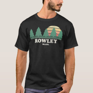 Rowley MA Vintag Throwback T-Shirt Retro 70er Desi