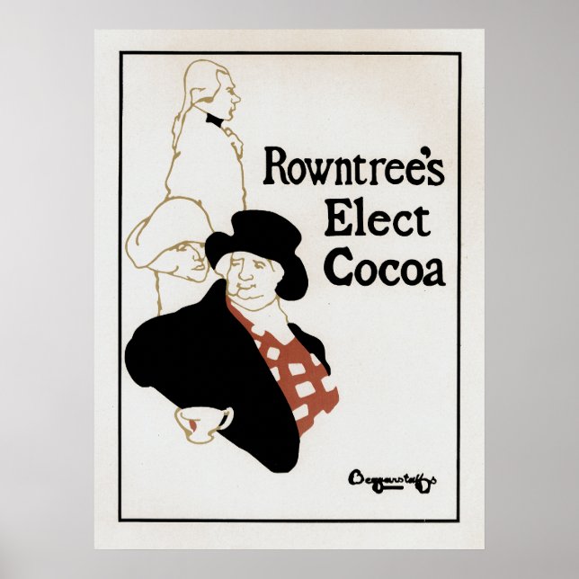 Rowntree's Elect Cocoa Poster (Vorne)