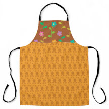 ROWS OF ORANGE EASTER BUNNIES AND COLORFUL BLUME