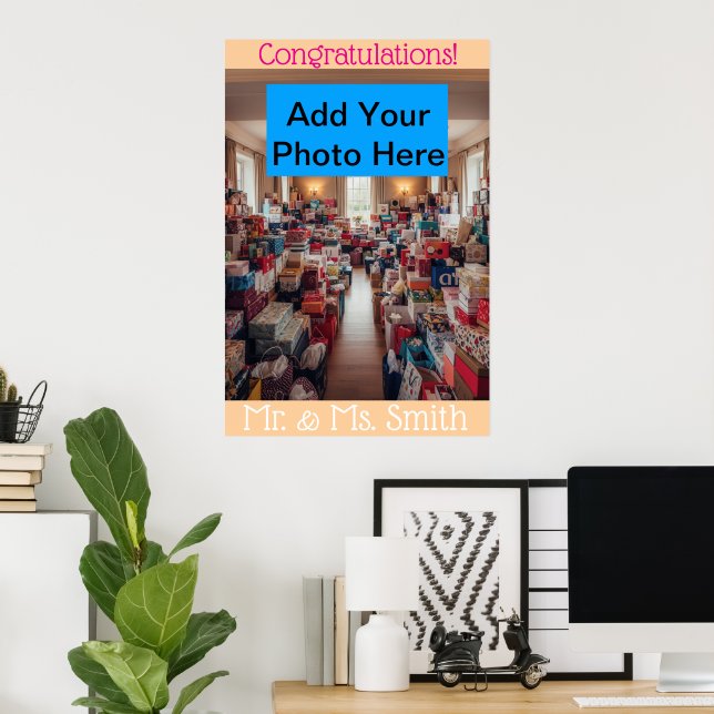 Rows of Wedding Gifts Poster (Heimbüro)