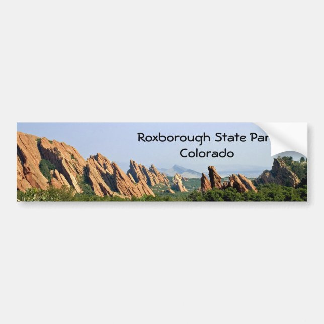 Roxborough Staats-Park - Colorado Autoaufkleber (Vorne)