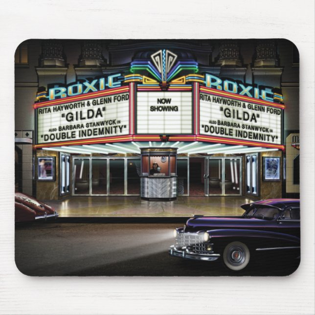 Roxie Bild-Show Mousepad (Vorne)