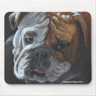Roxie, dogeachday.com mousepad